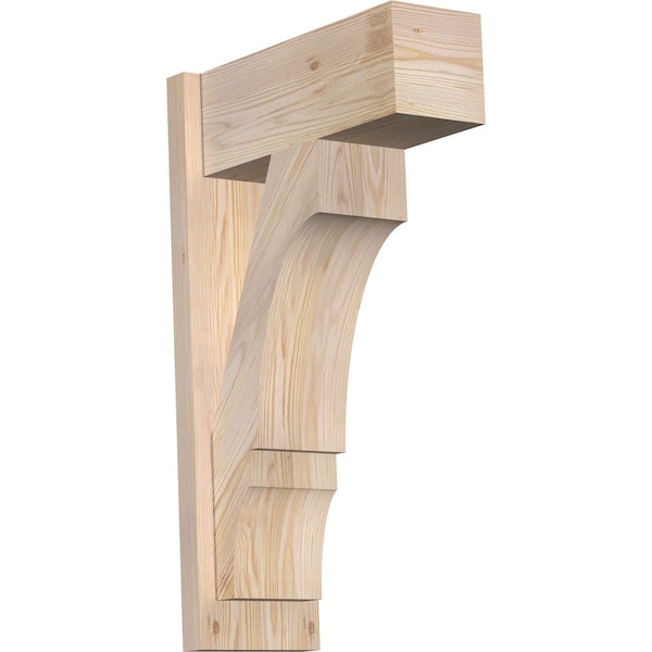 Ekena Millwork Balboa Block Smooth Outlooker, Douglas Fir, 7 1/2"W x 18"D x 30"H OUT08X18X30BOA05SDF - main